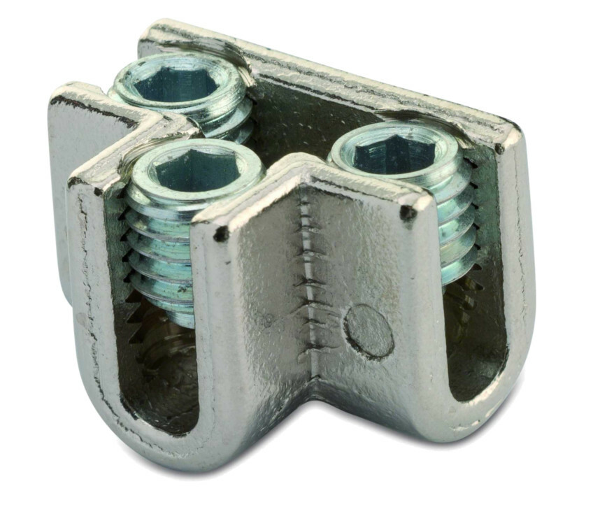 Złącze śrubowe typu t, śr3-6 mm, 3xm10, mosiądz, opakowanie 100 sztuk model bm2351 1
