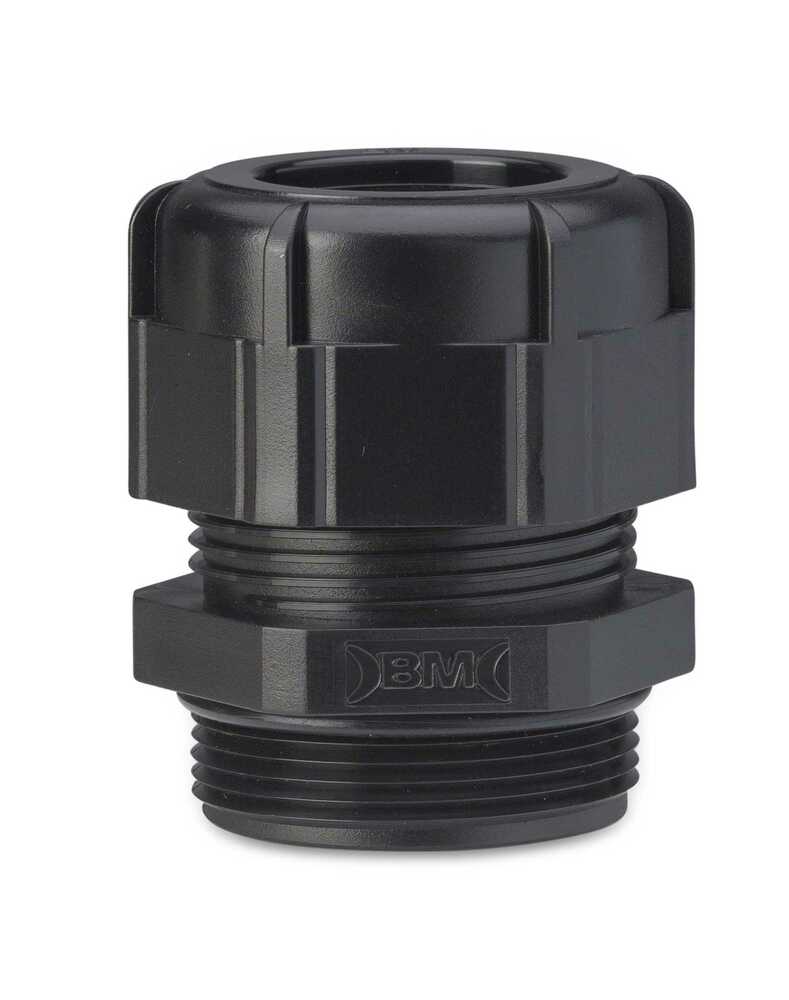 Dławik kablowy ip68, gwint m 20x1,5, czarny ral 9005, opakowanie 25 sztuk model bm4920n 1
