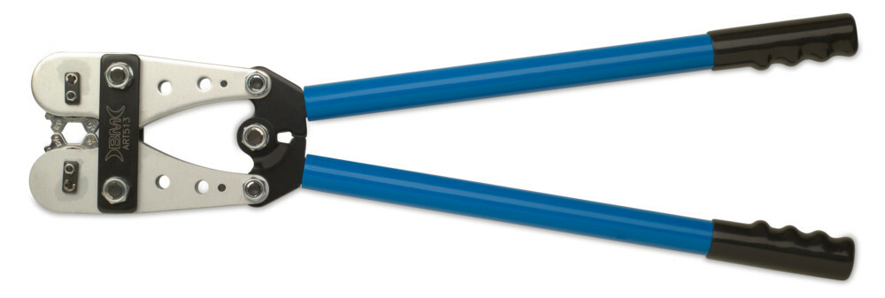 Ręczna praska, do zaciskania końcówek nieizolowanych din, 10-120 mm2 model bm513 1
