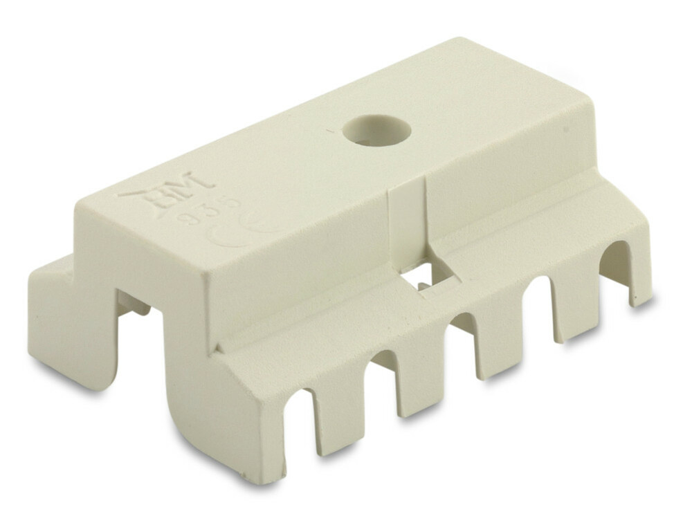 Pokrywa izolacyjna do złączek serii m093, 5p, pa6.6, biała, opakowanie 500 sztuk model bm935 1