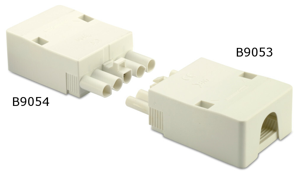 Gniazdo szybkozłaczki elektrycznej, 5p, 2,5 mm2, białe, obudowa biała, pa6.6, opakowanie 50 sztuk model bmb9054 1