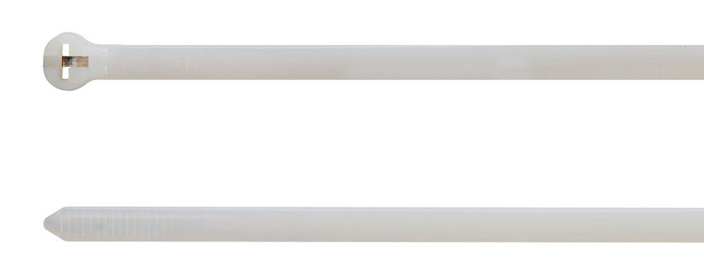 Opaska kablowa, ze stalowym zębem, 140x3,6 mm, naturalna, opakowanie 100 sztuk model bmbl1436 1