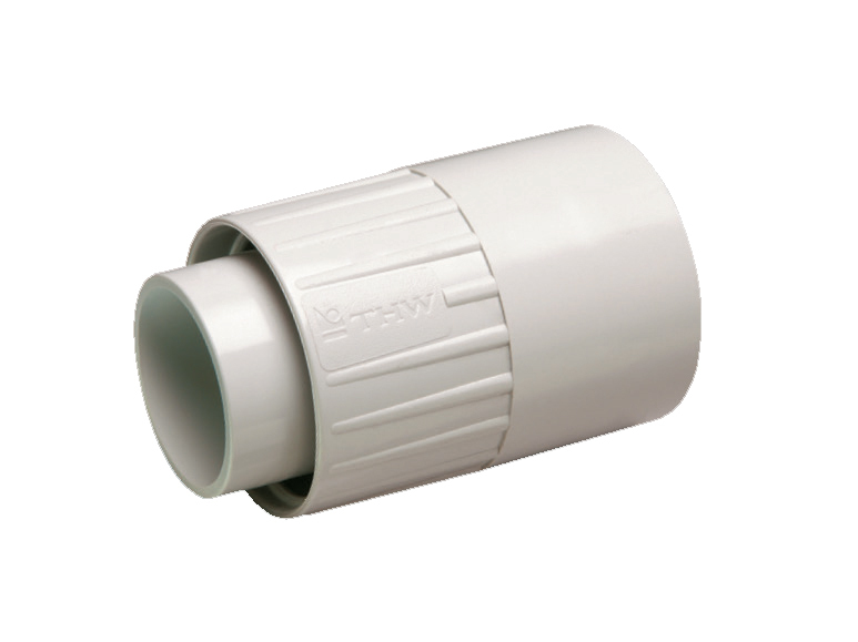 Złącze rura-osłona spiralna, tg, śr16, śr16, ip67, szare, pvc, opakowanie 10 sztuk model bmtp7tg16 1