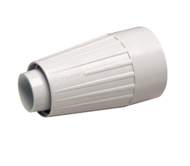Złącze rura-osłona spiralna, tg, śr16, śr12, ip67, szare, pvc, opakowanie 10 sztuk model bmtp7tg16/12 1