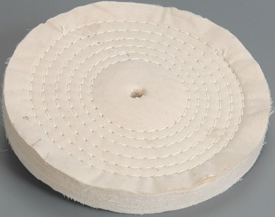 Krążek polerski płócienny, wielokrotnie zszywany, cc02-bawełna-200x20x10mm-multi stitch-flexovit 1