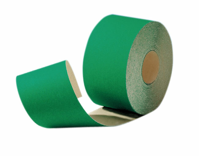 Papier ścierny z ziarnem ściernym elektrokorundowym w rolce, rth rl 95mmx50m flexovit, pe173 p120 1