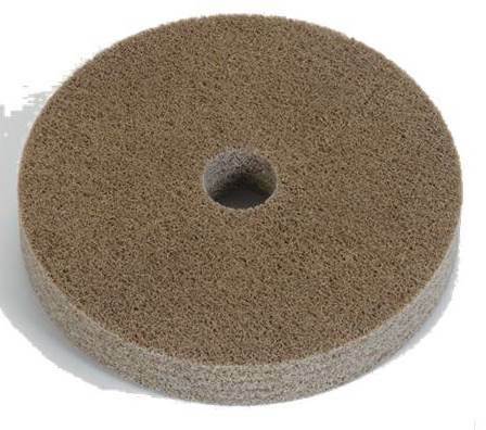 Ściernica prasowana z włókniny flexbrite, do montażu na wrzecionie,ziarno węglika krzemu, nex-2 sf, szare, unw wzmd 115x12x22,3m 1