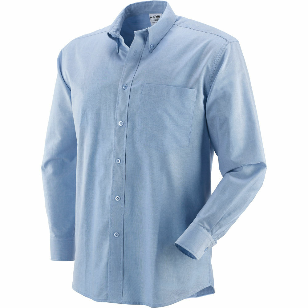 Koszula z długimi rękawami oxford m/l, 70% bawełny oxford - 30% poliestru., rozmiar xl 1