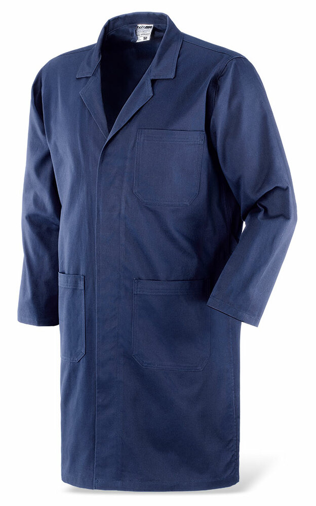 Fartuch roboczy super/blue, 100% dekatyzowanej bawełny, gramatura 270 g/m2, kolor niebieski, model 435260 rozmiar 46 1