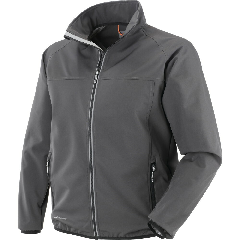 Kurtka softshell venice, 100% poliester, gramatura 230 g/m2, kolor szary antracyt, model 455128 rozmiar xxl 1