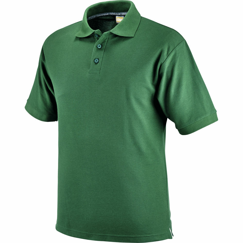 Koszulka polo eco, 100% bawełny, zielona, rozmiar s 1