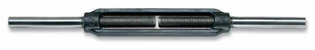 Nakrętka napinająca - śruba rzymska - otwarta, szpilka-szpilka, metaliczna, model 8008n, m36mm, gwint whitworth w1.3/8, ce 1