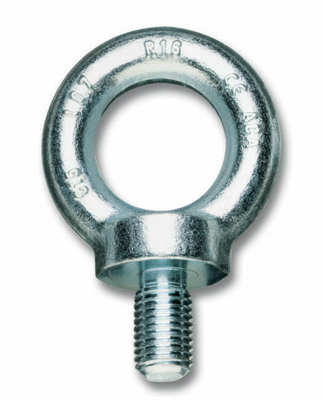 Śruba z uchem, ocynkowana, dor 1450kg, model 8040ez, m22x2,5mm, ce din 580 1