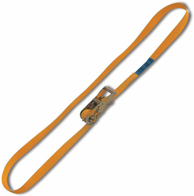 Pas mocujący z napinaczem zapadkowym, zamkniety, model 8185, lc 750kg, długość 5m/25mm, en 12195-2 1