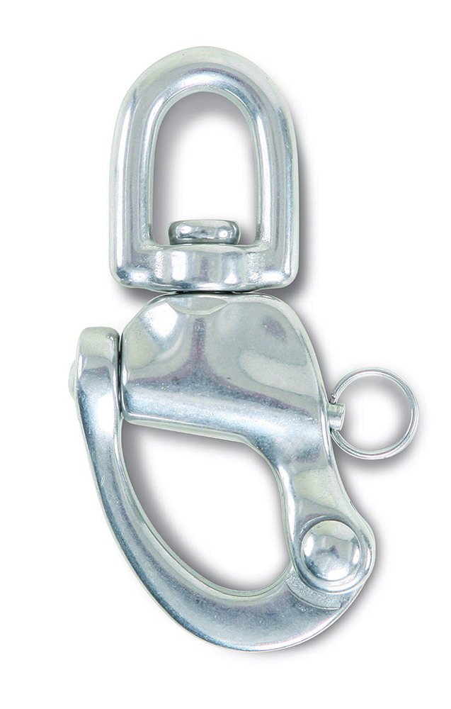 Hak obrotowy otwierany, model 8273, 22mm, stal inox aisi 316 1