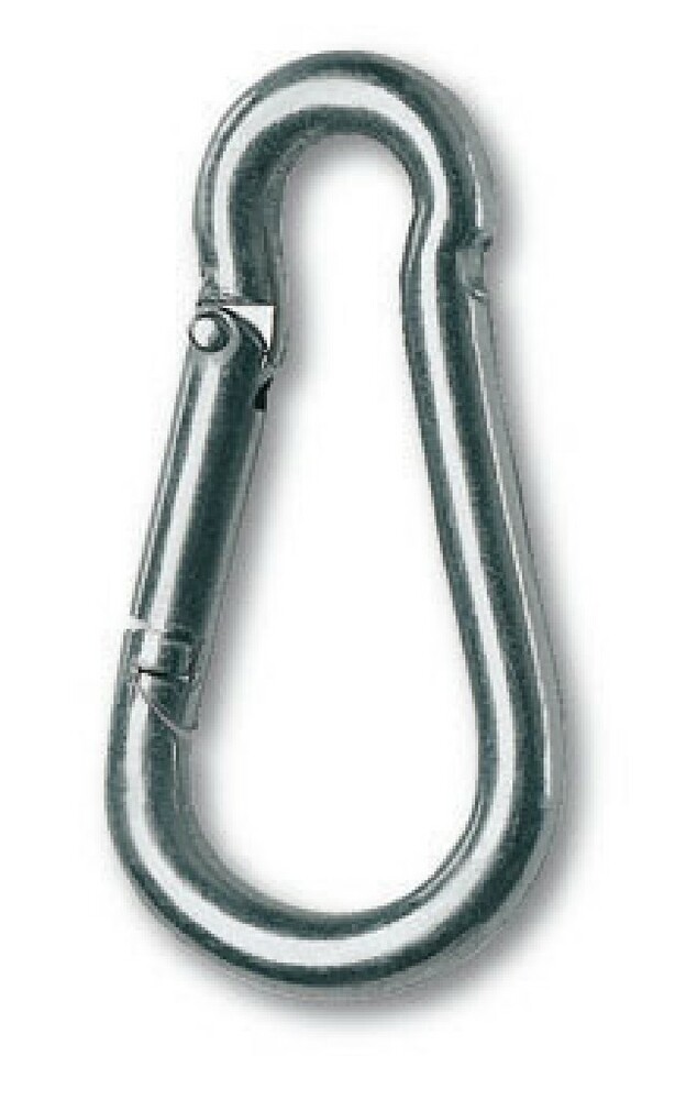 Hak karabinkowy, model 8274, 9x90mm, stal inox aisi 316 1