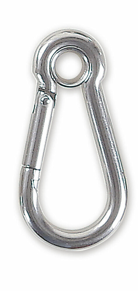 Hak karabinkowy z uchem, model 8274a, 5x50mm, stal inox aisi 316 1