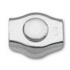 Zacisk linowy siodełkowy pojedynczy ocynkowany, model 8017sz, 3mm 1