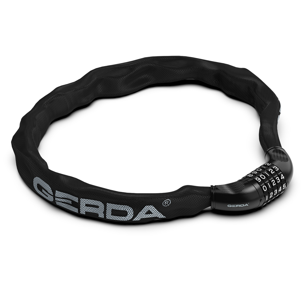 Blokada rowerowa łańcuchowa szyfrowa CONTRA 900/8C GERDA 1