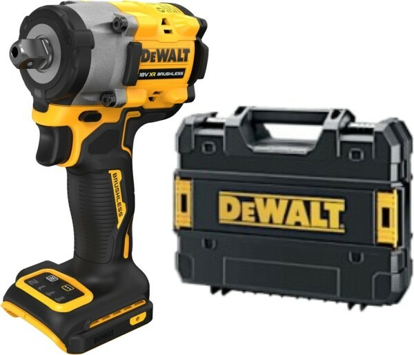 Klucz udarowy 1/2 18V 406N bolec blokujący b/aku + walizka DeWALT DCF922NT 1