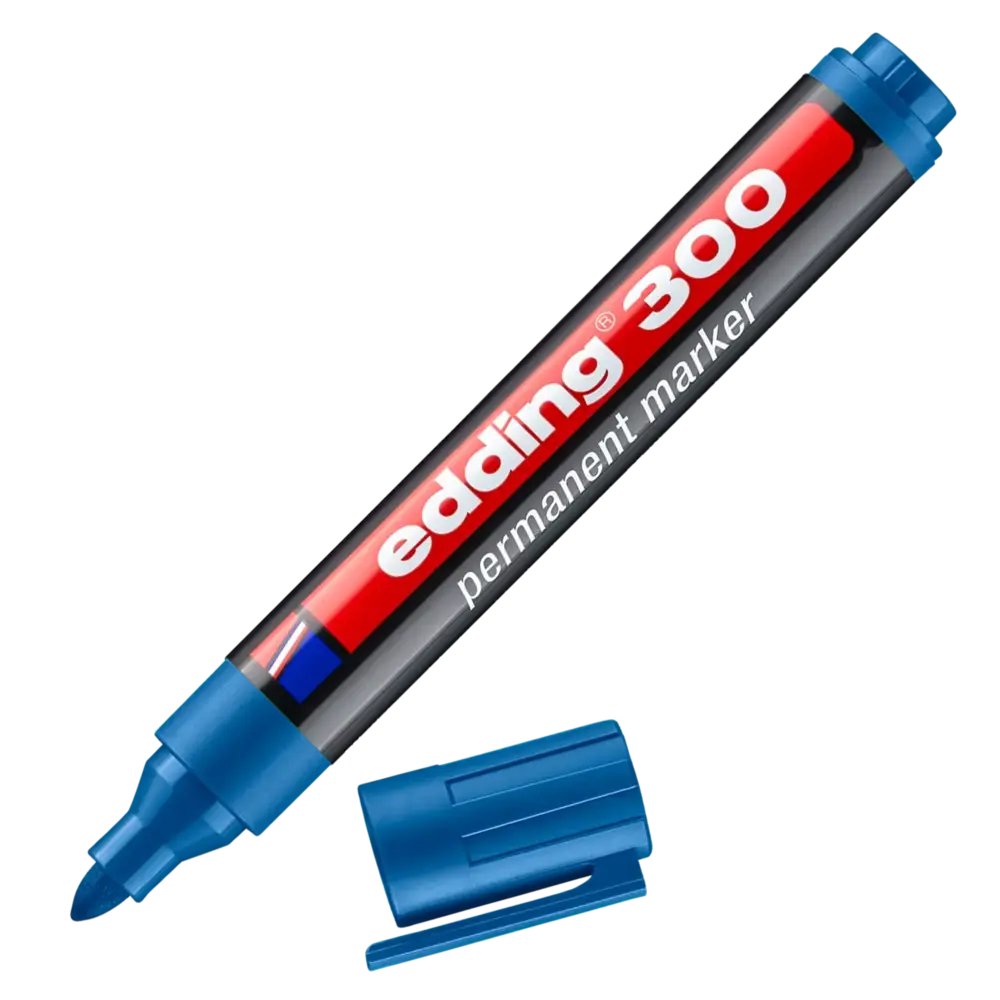 Marker niezmywalny 1.5-3mm NIEBIESKI 1