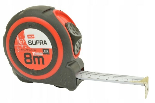 Miara zwijana 8m/25mm SUPRA 1