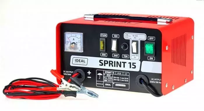 Prostownik 12/24V IDEAL SPRINT 15 1