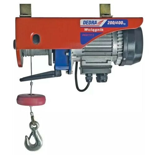 Wyciągarka elektryczna 1000W 200/400kg    DED7913 1