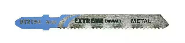 Brzeszczot do wyrzynarek do metali, długość 76 mm Dewalt DT2154 1