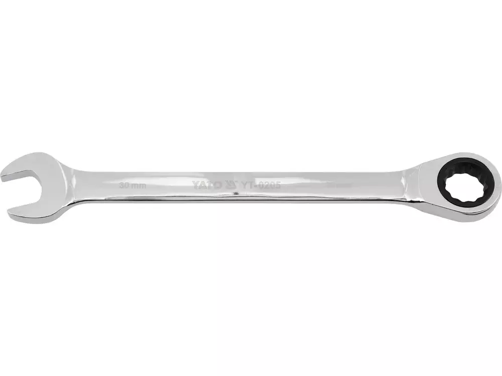 Klucz płasko-oczkowy 22mm z grzechotką YATO 1