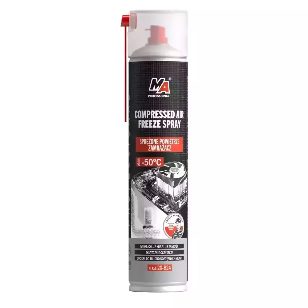 Sprężone powietrze - zamrażacz 600ml MA PROFESSIONAL 1