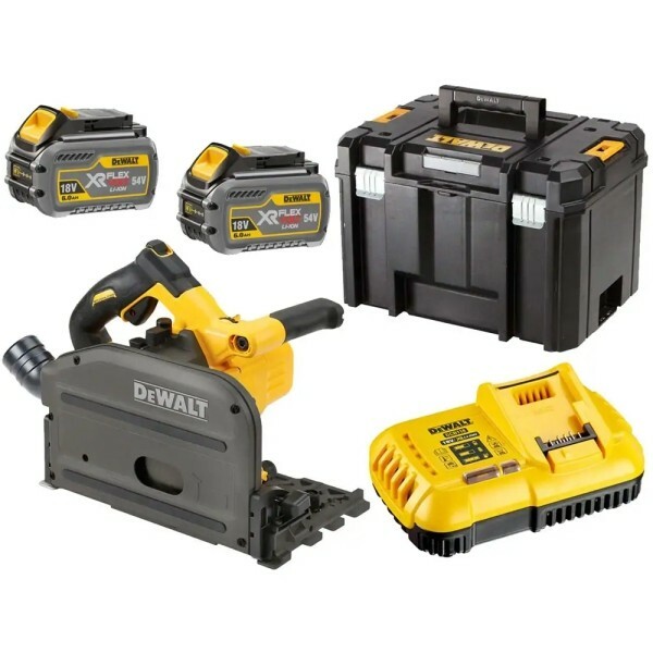 Zagłebiarka XR FLEXVOLT 54V + 2x6Ah + ładowarka + walizka DeWALT DCS520T2 1