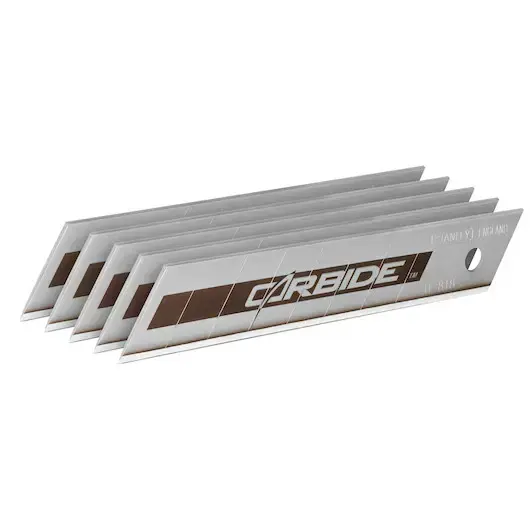 Ostrze łamane 18mm 5szt STANLEY® FATMAX® Carbide 1