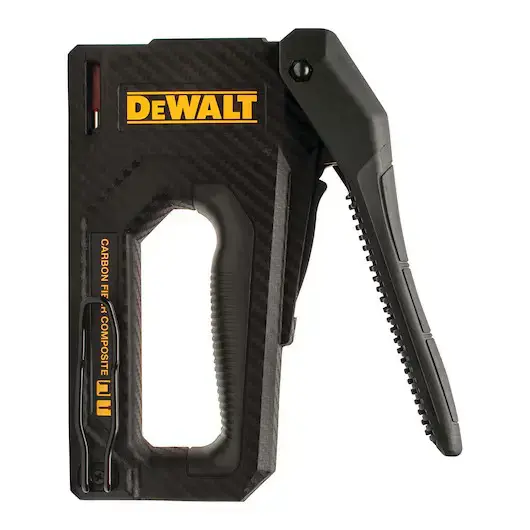 Zszywacz ręczny tapicerski 2w1 z włókna węglowego DeWalt DWHT80276-0 1