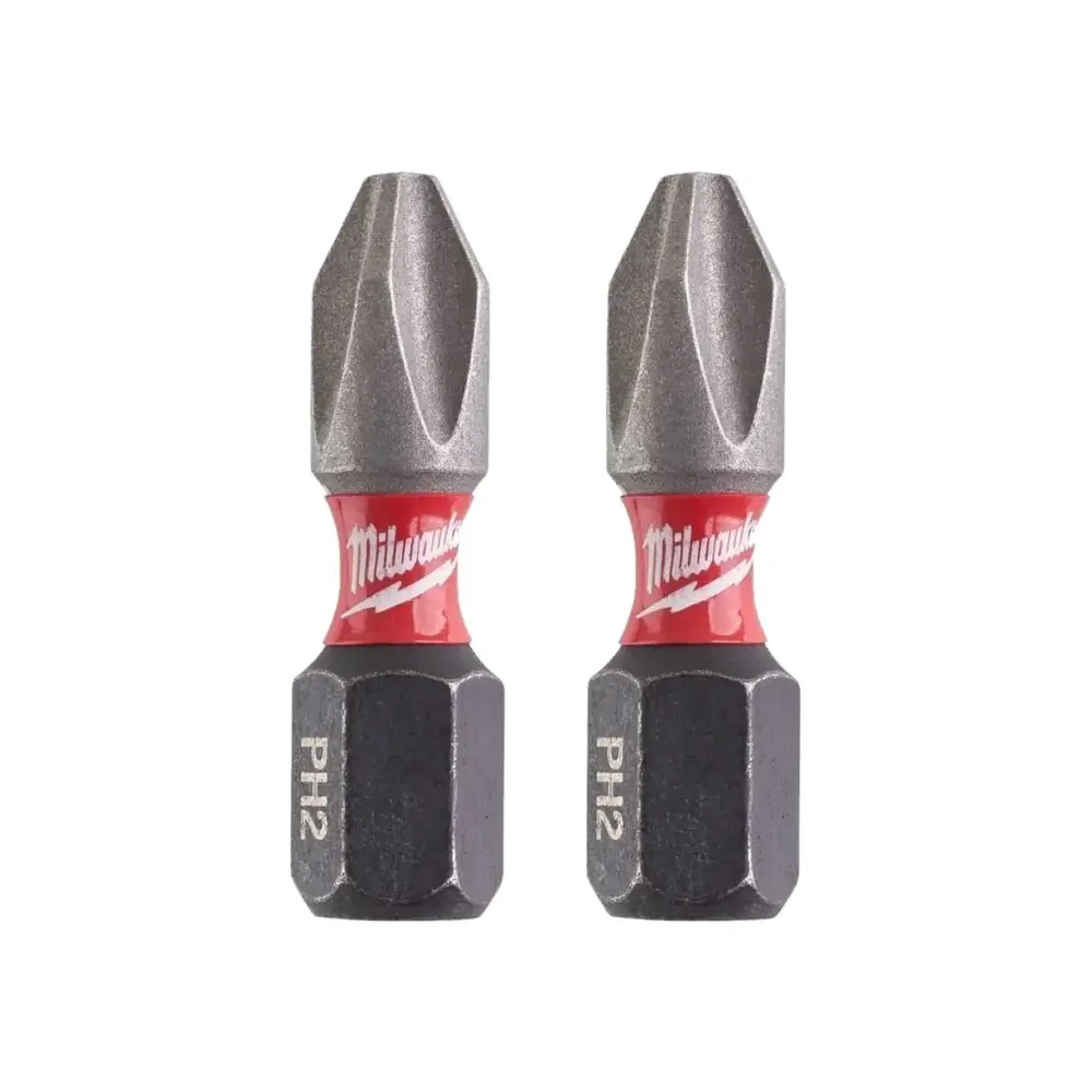 Bit udarowy Shockwave PH2x25 mm (2 szt.) Milwaukee 1