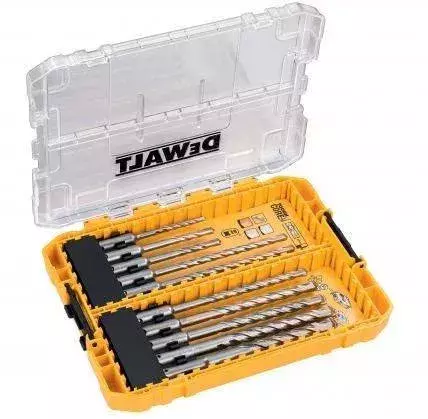 Zestaw wierteł 10szt SDS-PLUS DeWalt DT70753 1