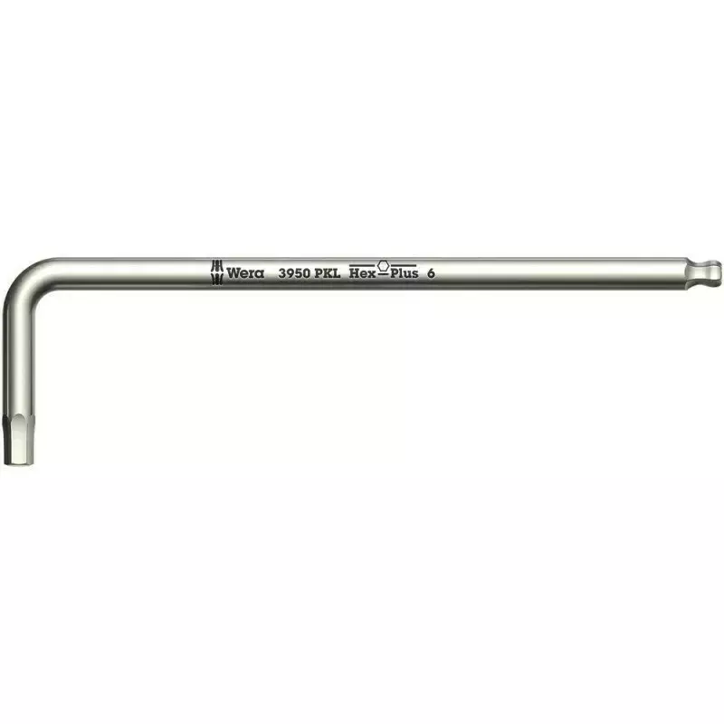Klucz imbusowy trzpieniowy kątowy długi z kulką nierdzewny 5,0x154mm WERA 1