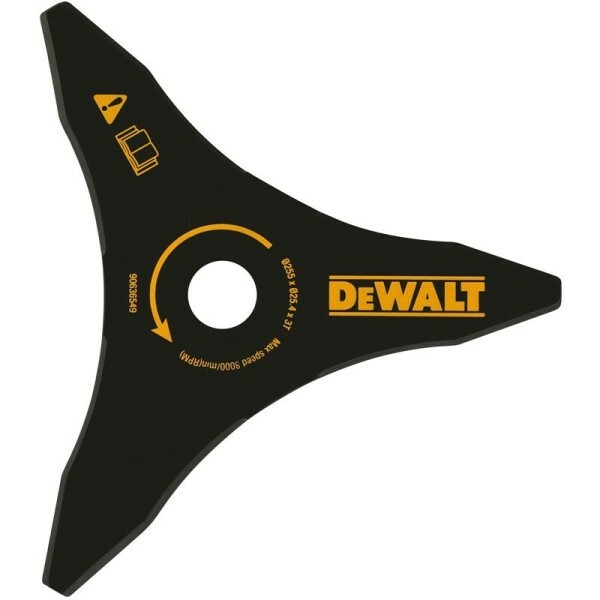 Ostrze 3-zębowe do zarośli 255mm do modeli DCM571 i DCM581 DeWALT DT20653 1