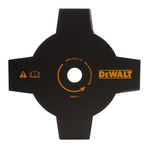 Ostrze 4-zębowe do zarośli 230mm do modeli DCM571 i DCM581 DeWALT DT20655 1