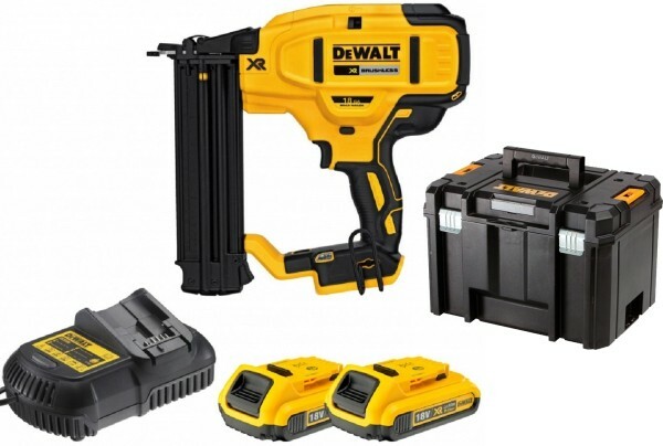 Gwoździarka 18V + walizka + 2 x 2Ah + ładowarka DeWALT DCN680D2 1