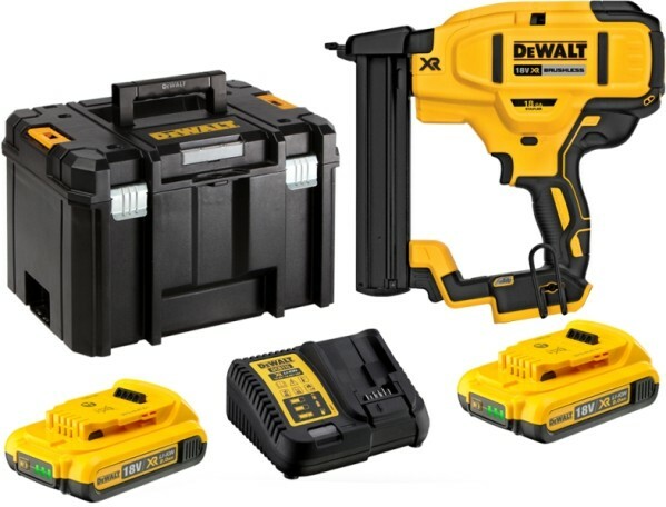 Zszywacz 18V + walizka + 2 x 2Ah + ładowarka DeWALT DCN681D2 1
