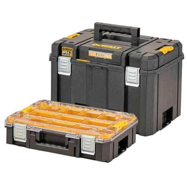 Zestaw 2 skrzyń narzędziowych TSTAK 2.0 DeWALT DWST83520-1 1