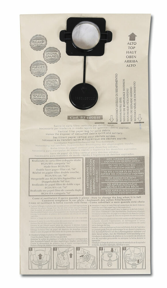 WOREK PAPIEROWY DO ODKURZACZA 1874, 5 SZTUK, MODEL 1874-50/5S 1