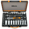 ZESTAW NASADEK 920/B I 920BL Z AKCESORIAMI, 8-32MM, 35 ELEMENTÓW, W PUDEŁKU METALOWYM, MODEL 920B/C30Q 1