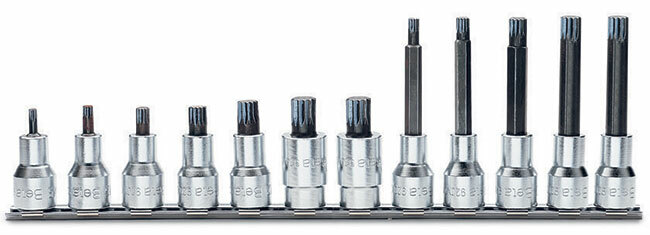 KOMPLET NASADEK 920XZN, M5MM-M14LMM, 12 SZTUK, NA SZYNIE METALOWEJ, MODEL 920XZN/SB12 1