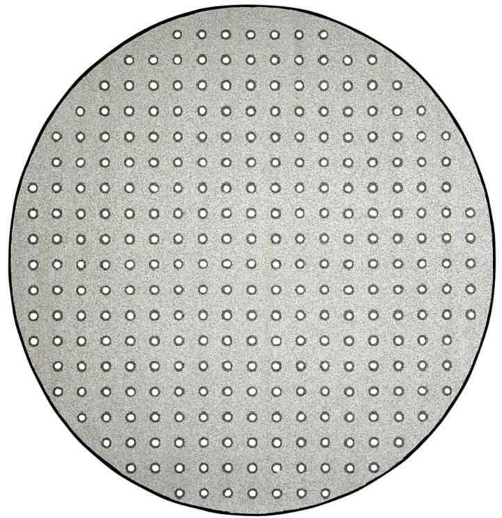 Krążek ścierny z mocowaniem rzepowym 225 mm K80 LUNA 203680202 1