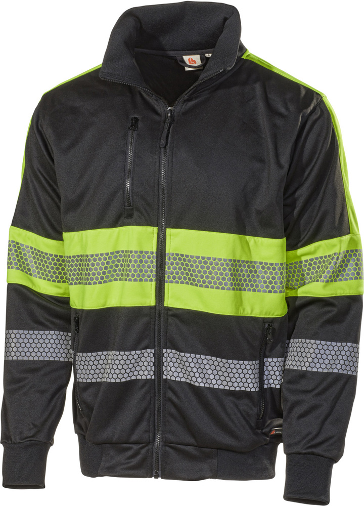 Bluza Hi-Vis 6112P czarna/żółta rozm.XL L.Brador 800052635 1