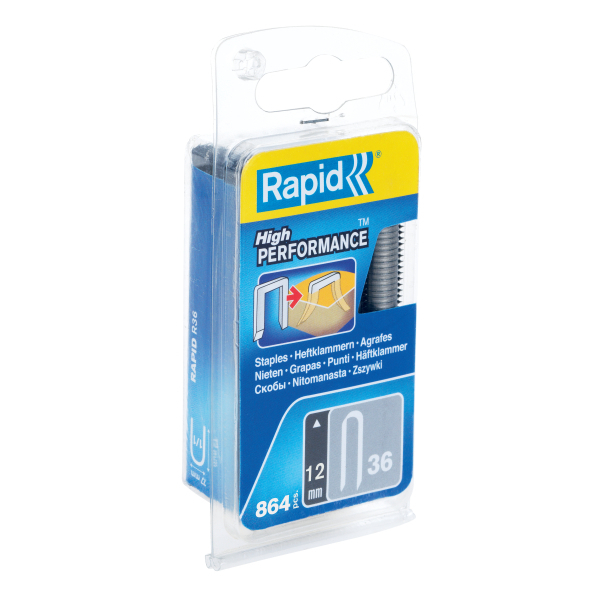 Zszywki Rapid nr 36 (12 mm) do kabli - op. 864 szt. RAPID RAPID-40109626 1