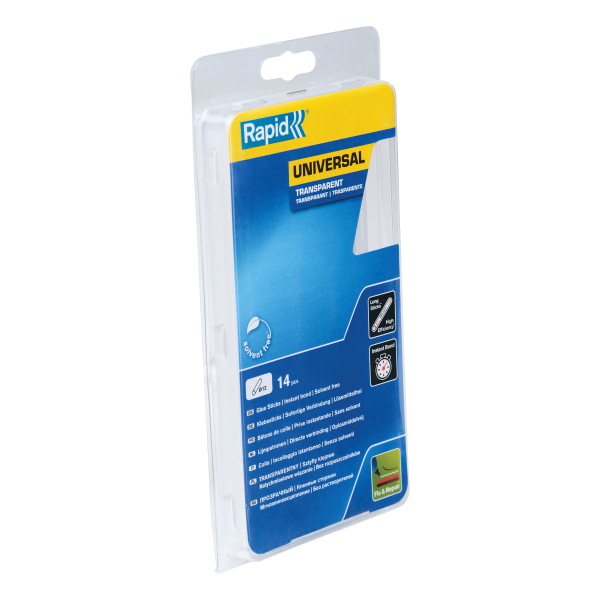 Uniwersalny klej Rapid 12 mm przezroczysty RAPID RAPID-40107362 1