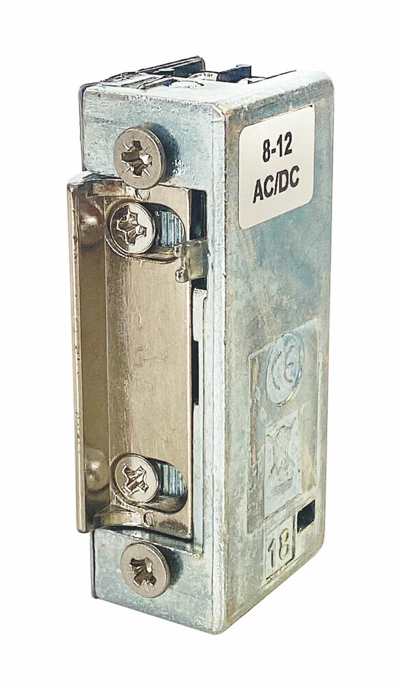 Elektrozaczep tecel 20, zapadka z regulacją, z dźwignią i z pamięcią, 8-12V AC/DC 1